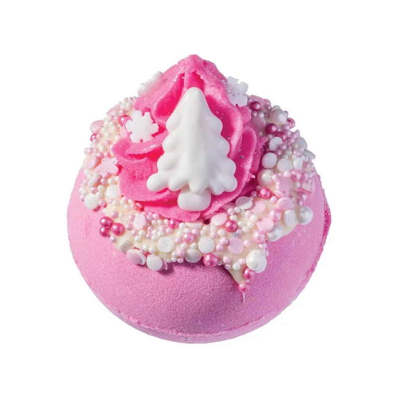 Pink ChristmasŠumivá bomba do koupele, 160 g Originální