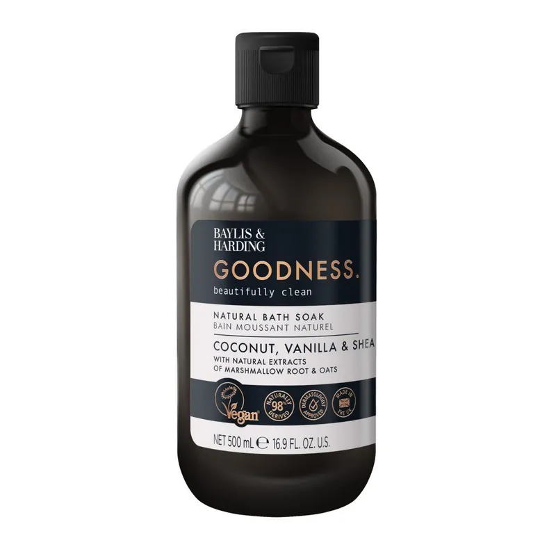 Koupit Online Goodness - Kokos, Vanilka & SheaPěna do koupele, 500 ml