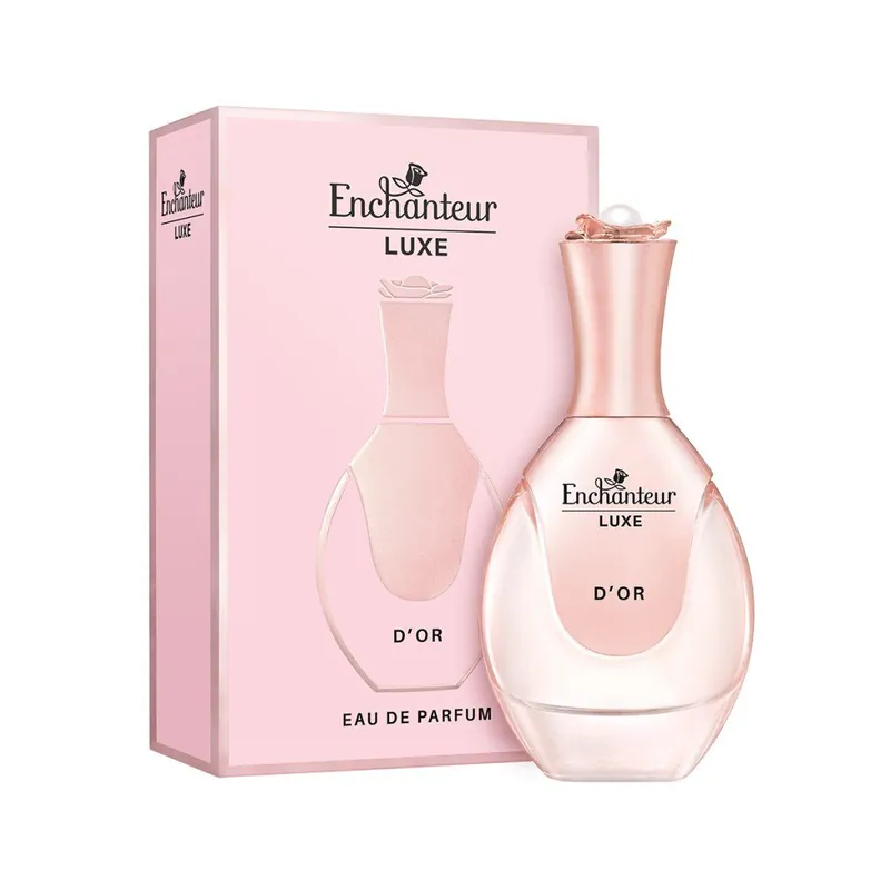 Enchanteur - Luxe D'or Dámská parfémovaná vodas vůní marakuji, bergamotu, broskve a pivoňky, 50 ml Omezená Nabídka