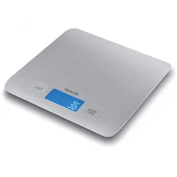 SENCOR SKS 5400 Kadeřnická víceúčelová váha do 5000g nerezová - přesnost 1g Nejlepší Cena