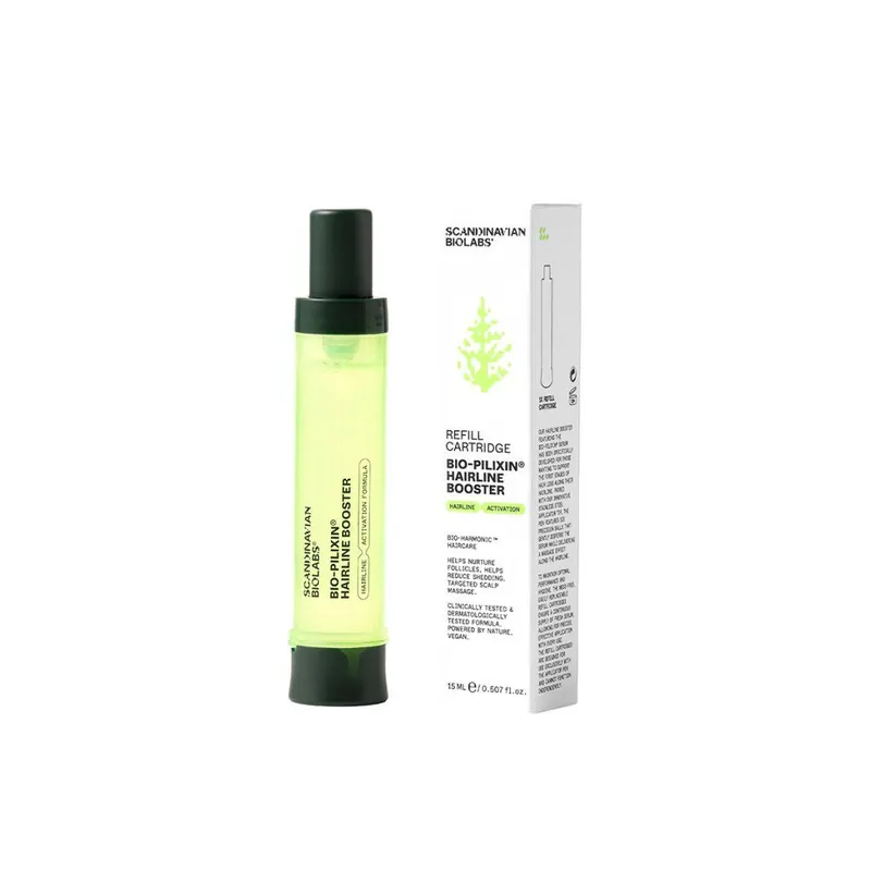 Omezená Nabídka Bio-Pilixin® Hairline Booster - Refill CartridgeNáhradní kartuše aktivačního séra do rolleru, 15 ml