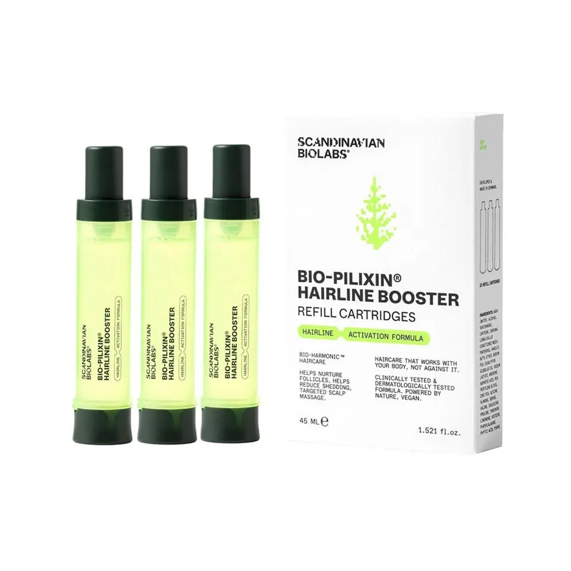Bio-Pilixin® Hairline Booster - Refill CartridgesSada náhradních kartuší aktivačního séra, 3 × 15 ml Omezená Nabídka