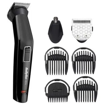 BABYLISS Men MT725E Multi 6v1 - multifunkční zastřihovač vlasů, vousů a chloupků Sezónní Sleva