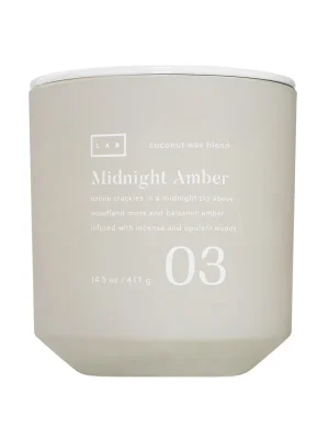 Omezená Nabídka Midnight AmberVonná svíčka ve skle, 411 g