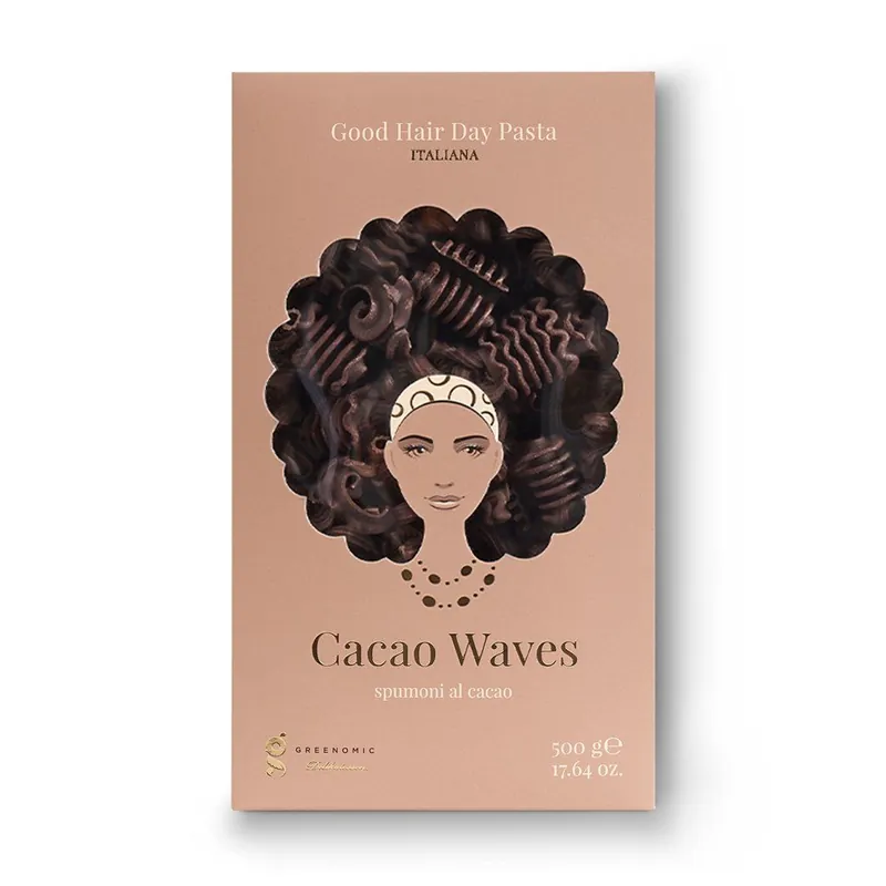 Cacao WavesItalské těstoviny s kakaem, 500 g Výprodej