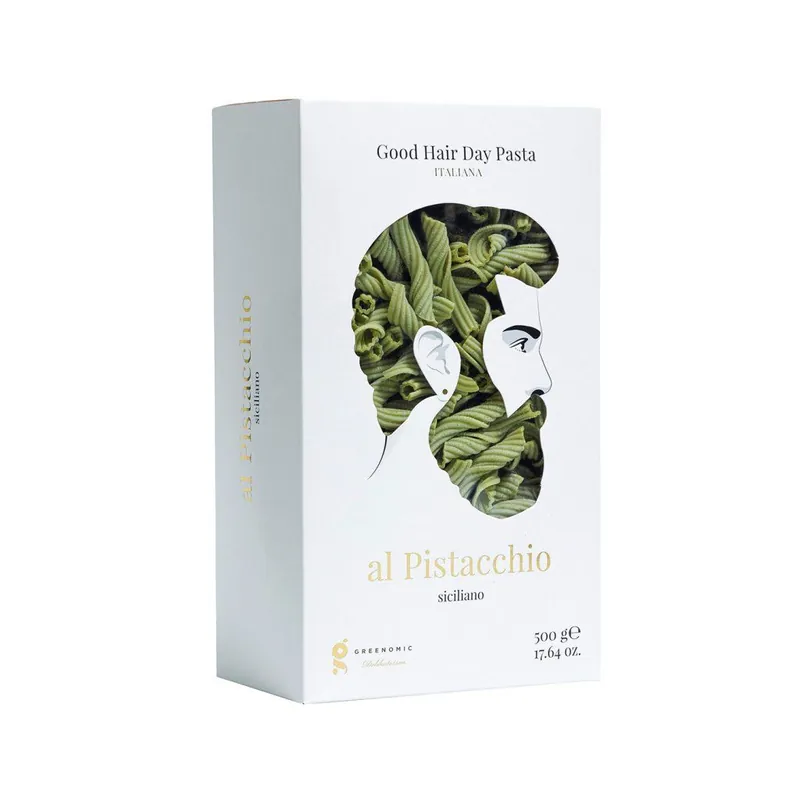 Značkový Al Pistacchio sicilianoItalské těstoviny s pistáciemi, 500 g