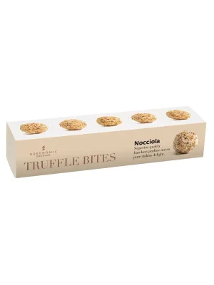 Truffle Bites - NocciolaLanýže s lískovými oříšky, 55 g Objednat Nyní