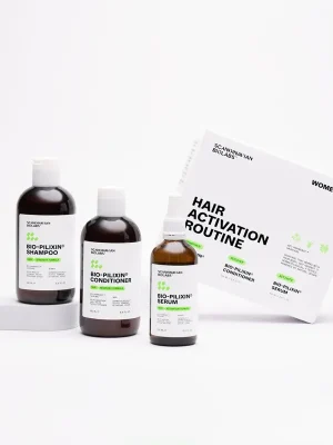 Akce Bio-Pilixin® Hair Activation Routine - WomenRutina pro posílení a růst vlasů pro ženy, 3 × 250 ml
