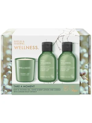 Ověřený Wellness Ladies - sada tělové péče a svíčky, 3 ksrelaxační sada vonné svíčky a tělových produktů s přírodním složením