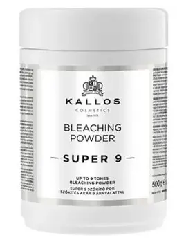 Autentický KALLOS KJMN SUPER 9 Bleaching Powder 500g - melír, zesvětlovač vlasů až o 9 odstínů