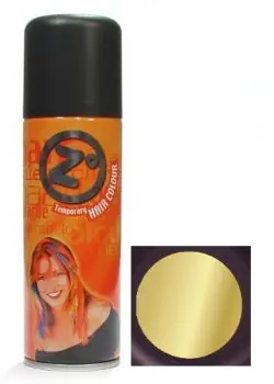 Jen Po Omezenou Doba Z GOOD MARK Gold Barevný lak na vlasy 125ml - Barva na vlasy ve spreji - zlatá