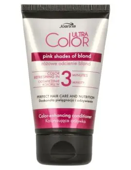 Odeslání Ihned JOANNA Ultra Color Pink Shades Conditioner 100g - barvicí kondicionér - růžový
