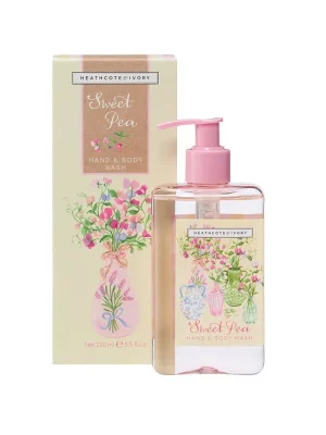 Ověřený Sweet PeaTekuté mýdlo na tělo a ruce, 250 ml