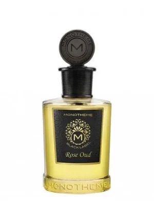 Monotheme Venezia BLACK LABEL Rose Oud EDP 100 ml UNISEX Vrácení Zdarma