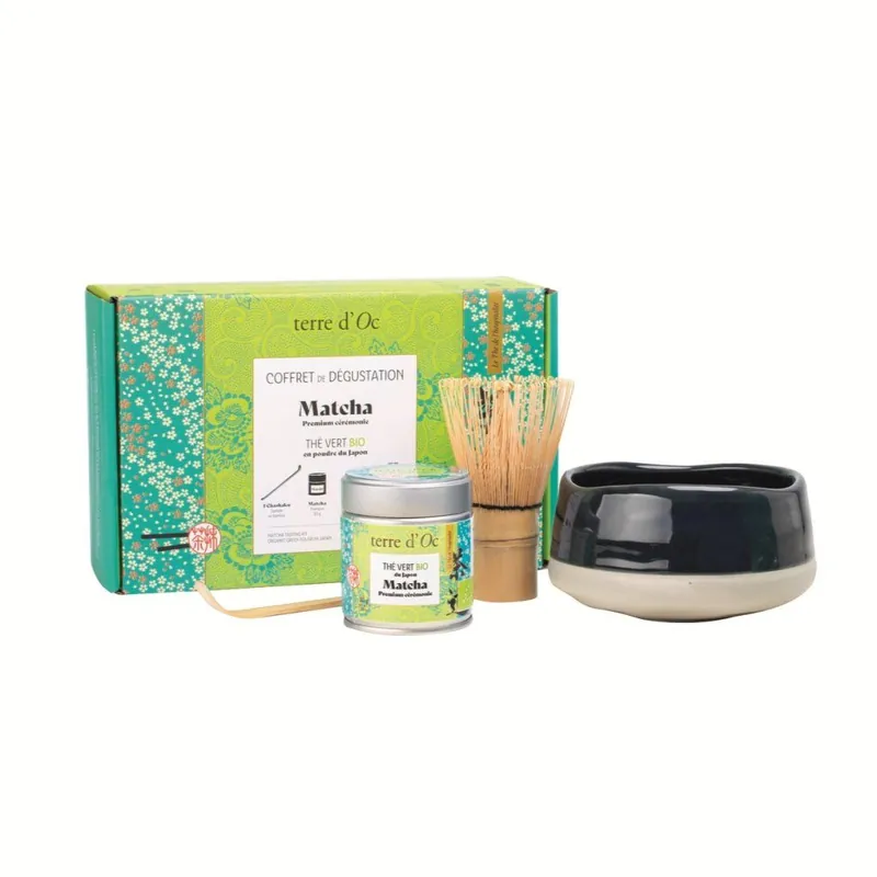 Matcha Premium cérémonieDegustační sada s čajem matcha a příslušenstvím, 4 ks Objednat Nyní