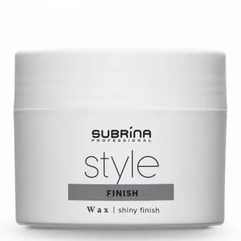 Výprodej SUBRÍNA Style Finish Wax Shiny 100ml - tvarovací vosk na vlasy s leskem