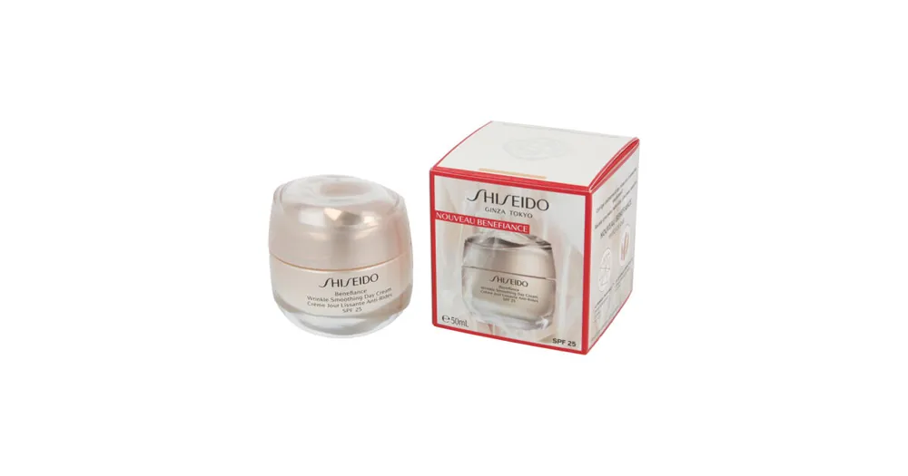Shiseido Benefiance Wrinkle Smoothing Day Cream SPF 25 50 ml Víkendová Akce