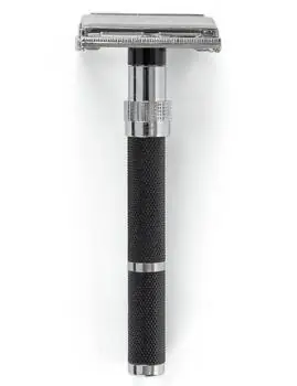 Cenová Bomba BARBURYS Butterfly Safety Razor Matt Black - holicí strojek na klasickou žiletku