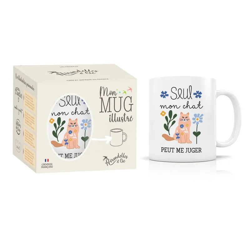Časově Omezené Jen moje kočka mě může souditDesignový hrnek, 350 ml