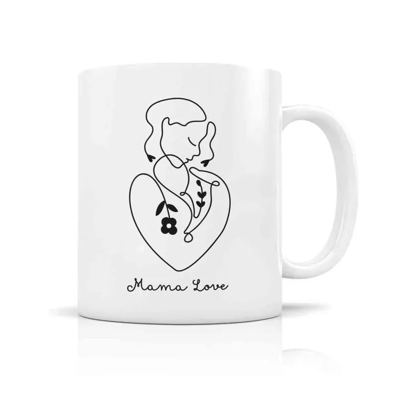 Mámina láskaDesignový hrnek, 350 ml Vrácení Zdarma