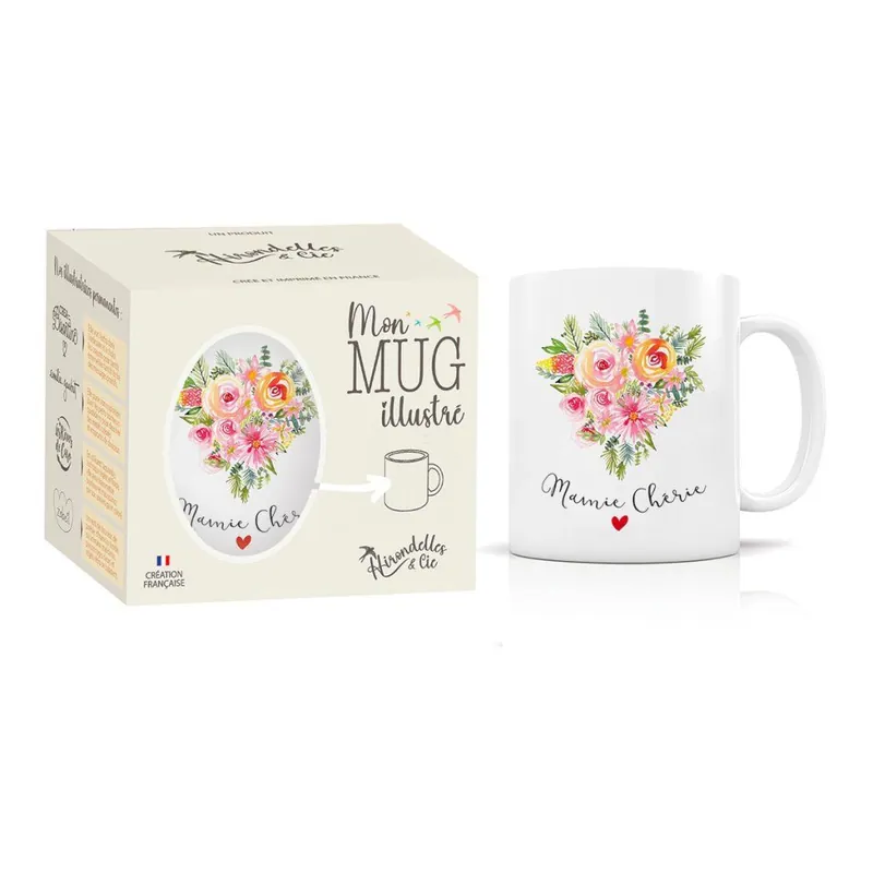 Milovaná babičkaDesignový hrnek, 350 ml Doprava Zdarma