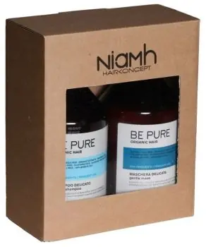 Top Prodej NIAMH Be Pure SET Gentle Shampoo 500ml + Gentle Mask 500ml - péče všechny typy vlasů