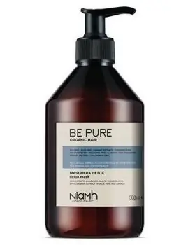 NIAMH Be Pure Detox Mask 500ml - detoxikační maska na mastné a zplihlé vlasy Časově Omezené