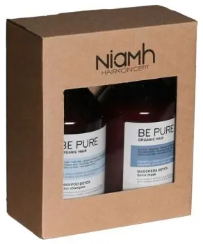 NIAMH Be Pure SET DetoxShampoo 500ml + Detox Mask 500ml - péče na mastné vlasy Koupit Online