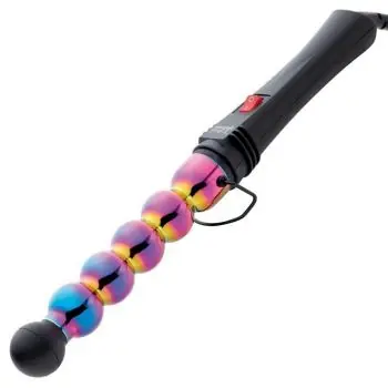 Akce GAMMA PIÚ Iron Bubble Rainbow 33mm - antistatická kulma na vlasy