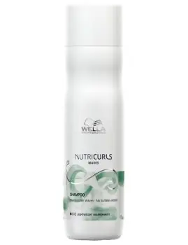 WELLA Nutricurls Waves Shampoo Lightweigh 250ml - šampon pro vlnité vlasy bez sulfátů Sezónní Sleva