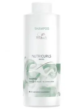 WELLA Nutricurls Waves Shampoo Lightweigh 1000ml - šampon pro vlnité vlasy bez sulfátů Novinka