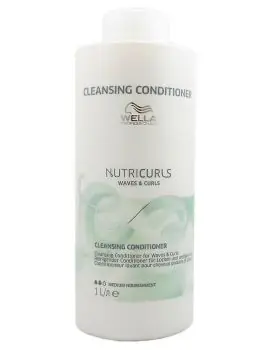 WELLA Nutricurls Waves Curls Cleansing Conditioner 1000ml - čistící kondici. pro kudrnaté a vlnité vlasy Výhodná Nabídka