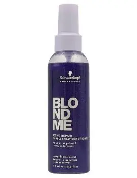 SCHWARZKOPF Blondme Bond Repair Purple Spray Conditioner 150ml - neutralizuje žlutý tón Originální