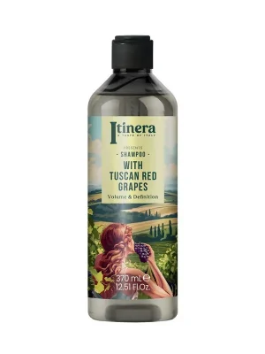 Červené hrozny z ToskánskaŠampon pro objem a definici vln, 370 ml Akční Nabídka