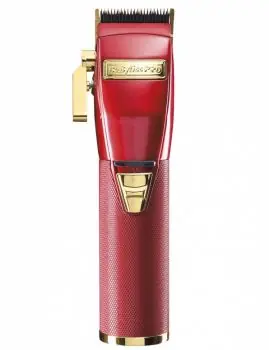 BABYLISS PRO FX8700 RE Profesionální stříhací strojek na vlasy aku-kabelový 45mm - červený Odeslání Ihned