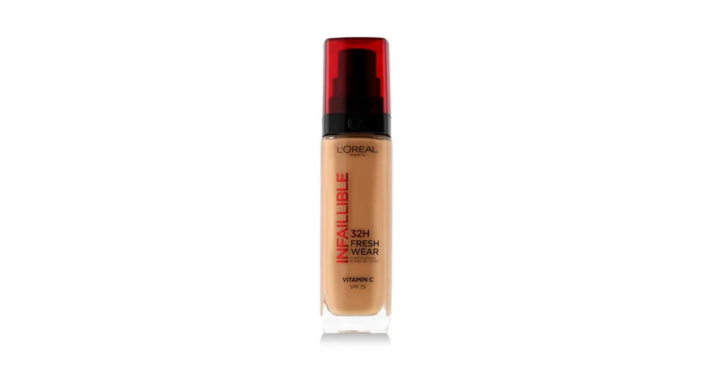 L'Oréal Paris Infaillible 32H Fresh Wear Make-up SPF 25 (110 Cool Rosé) 30 ml Expresní Doručení