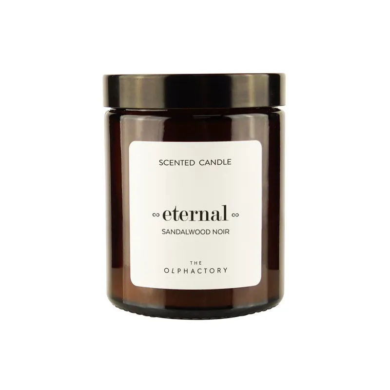 Pouze Dnes SANDALWOOD NOIR ∞eternal∞Vonná svíčka, 135 g