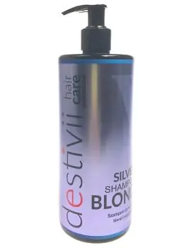 DESTIVII Hair Care Silver Shampoo 500ml - Šampon pro blond vlasy, neutralizuje žlutý odstín Speciální Cena