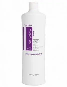FANOLA No Yellow Mask 1000ml - maska pro blond, melírované a šedivé vlasy Bezpečná Platba