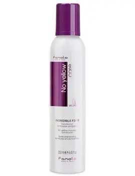 Objednat Nyní FANOLA No Yellow Incredible Foam 250ml - pěnový kondicionér pro blond vlasy