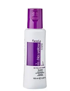 FANOLA No Yellow Shampoo 100ml - šampon pro blond, melírované a šedivé vlasy Vysoce Kvalitní