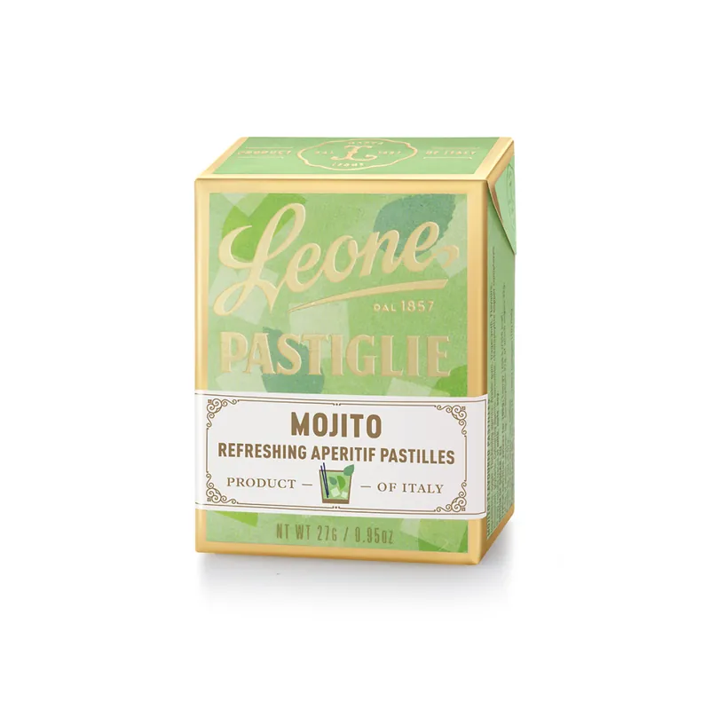 MojitoCucací pastilky s příchutí koktejlu mojito, 27 g Omezená Nabídka