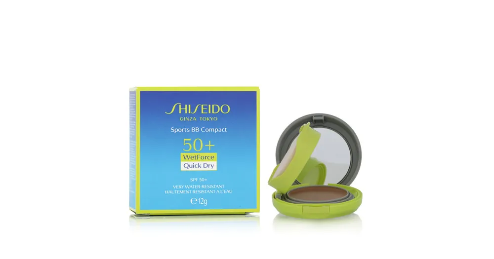 Horká Nabídka Shiseido WetForce Quick Dry Sports BB Compact SPF 50+ 12 g