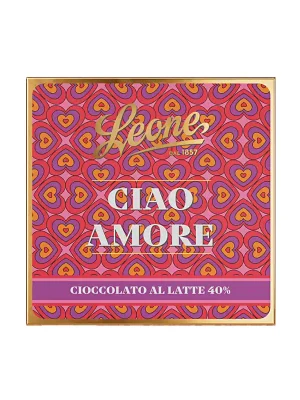 Love - Ciao AmoreTabulka mléčné čokolády 40 % , 70 g Koupit Online