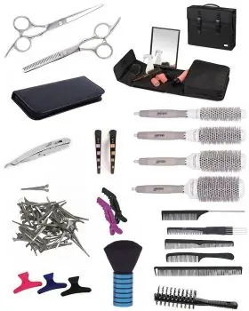 SET Toolcase BK10 Kadeřnický set pro učně - taška se zrcadlem a s vybavením pro praváky Časově Omezené