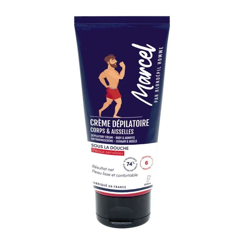 Akční Nabídka Crème Dépilatoire Corps & AissellesDepilační krém pro muže, 200 ml