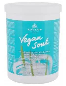 Aktuální KALLOS Vegan Soul Volumizing Hair Mask 1000ml - maska pro větší objem vlasů