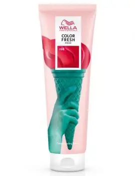Finální Výprodej WELLA Professional RED Color Fresh Mask 150ml - barvící a pečující maska na vlasy