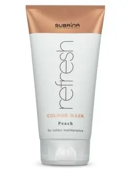 Výhodná Nabídka SUBRÍNA Refresh Colour Mask Peach 150ml - vyživující barvicí maska na vlasy - broskvová