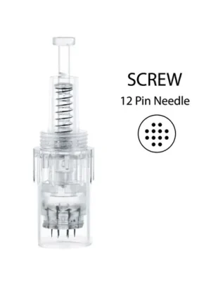 BBmessopen náhradní sterilní hlavice k Electric Microneedling Pen 12 jehel (vnější závit) 1 ks Jen Po Omezenou Doba